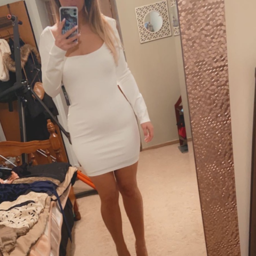 Lulus white dress